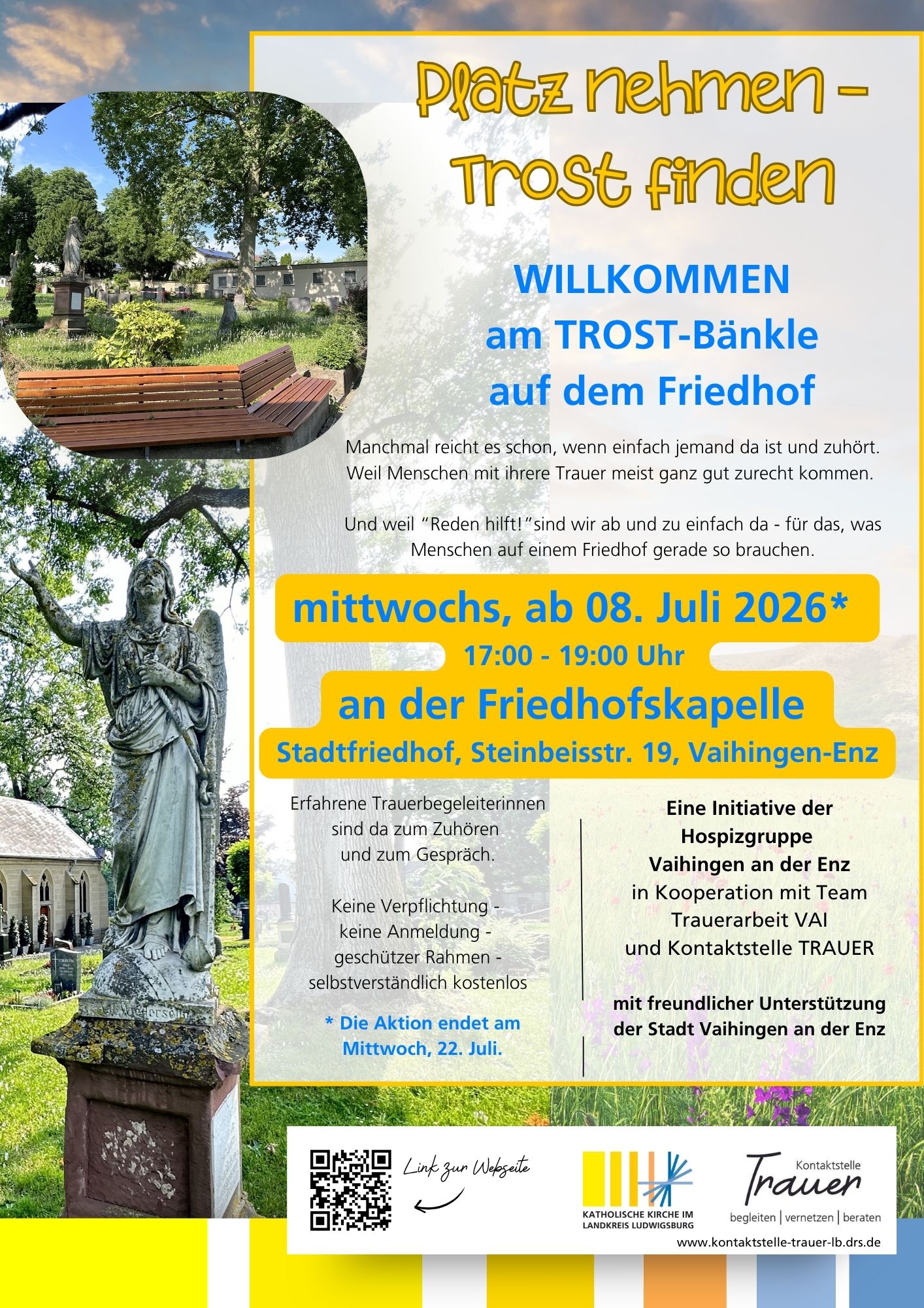 Platz nehmen – Trost finden